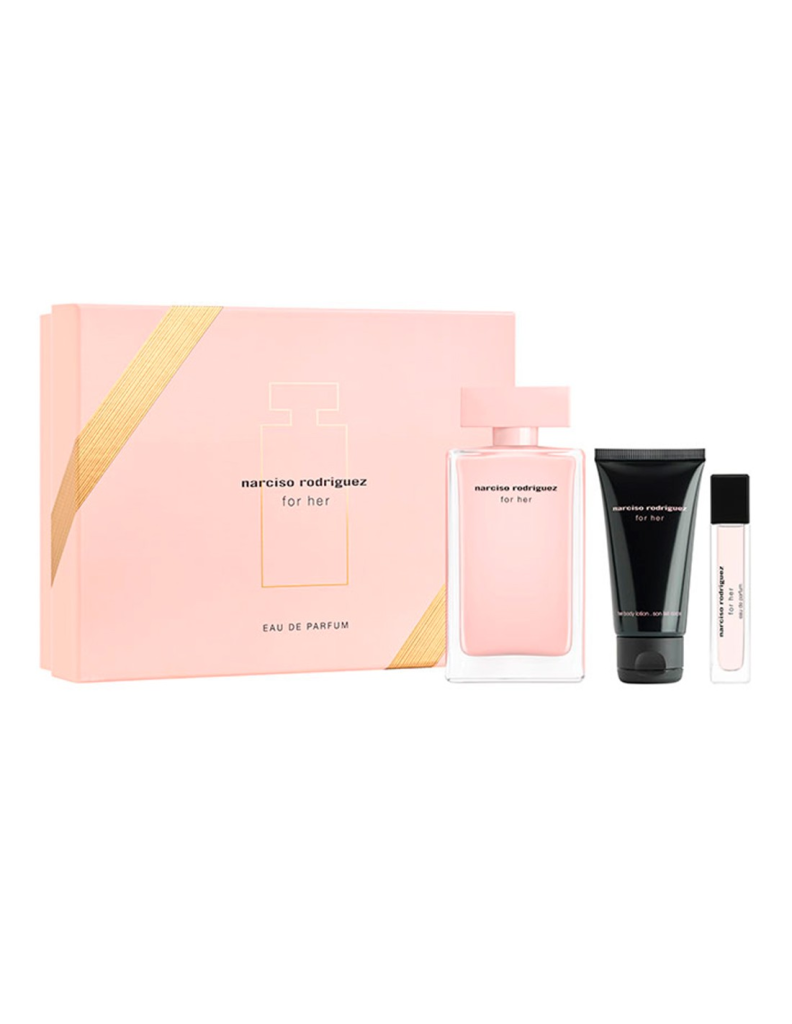Estuche Narciso Rodríguez For Her EDP 100 ml + Body Lotion
