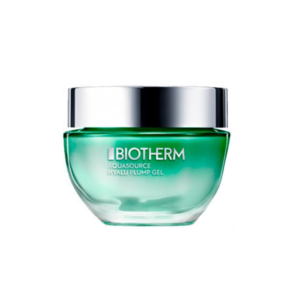 Crema hidratante en gel Biotherm Aquasource Hyalu-Plump para piel grasa.
