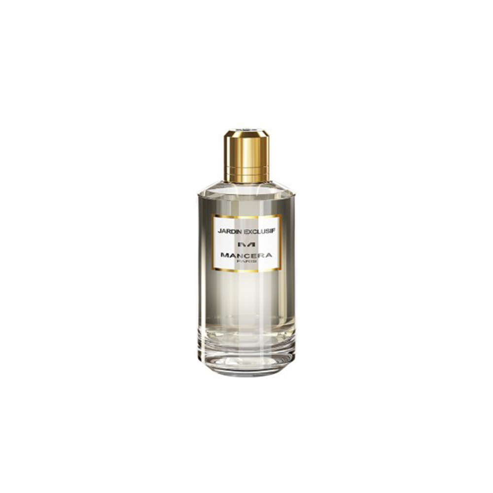 Perfume de nicho Jardin Exclusif de Mancera, fragancia floral y afrutada de lujo.