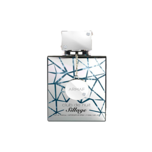 Perfume árabe Armaf Club de Nuit Sillage con notas cítricas y metálicas frescas.