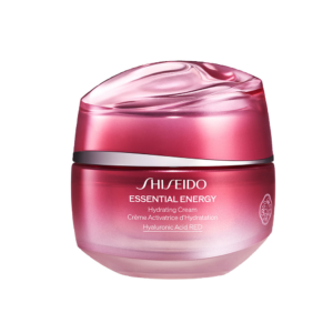 Crema hidratante Shiseido Essential Energy Hydrating Cream para hidratación y luminosidad.