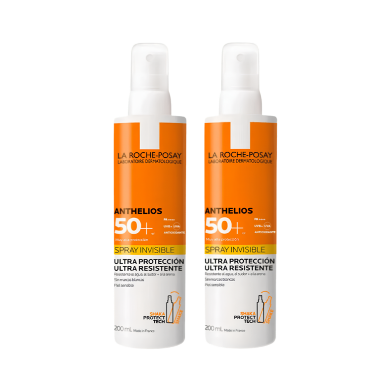 Anthelios SPF50 Spray Invisible Duplo 2x200ml